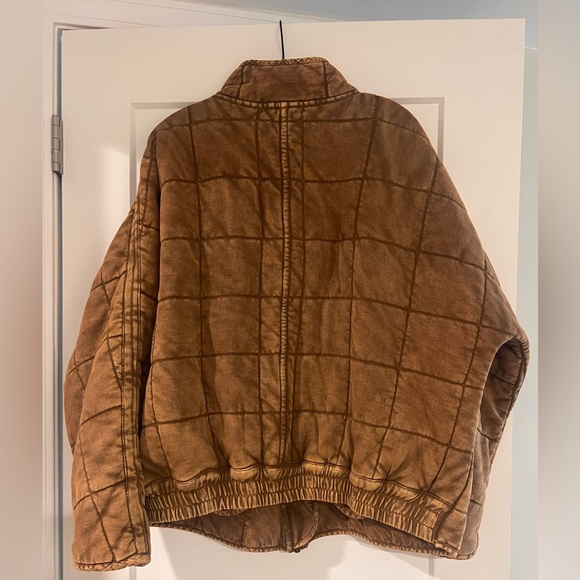 Free People Dolman Quilted Knit Jacket - Picture 3 of 6